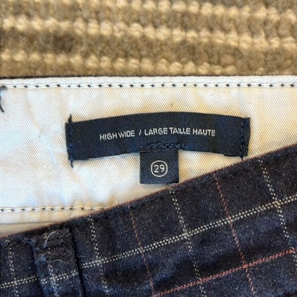 Free People Dockers Original High Pleated Wide-Leg Trousers size 29 - Picture 4 of 12